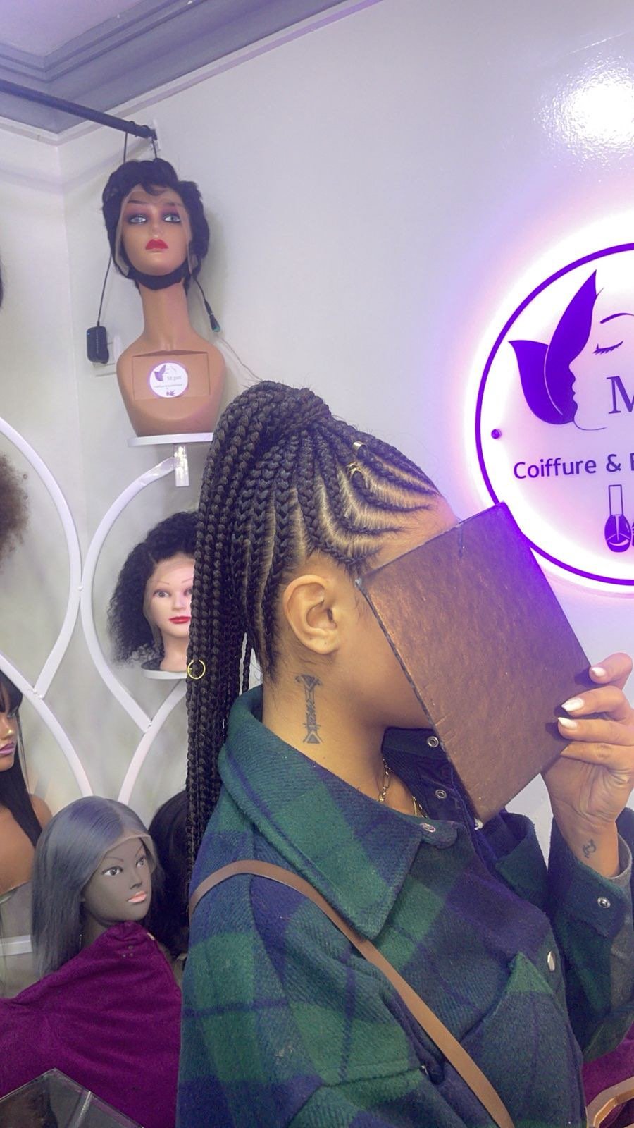 Fulani Braids — M.PAT Coiffure Marrakech