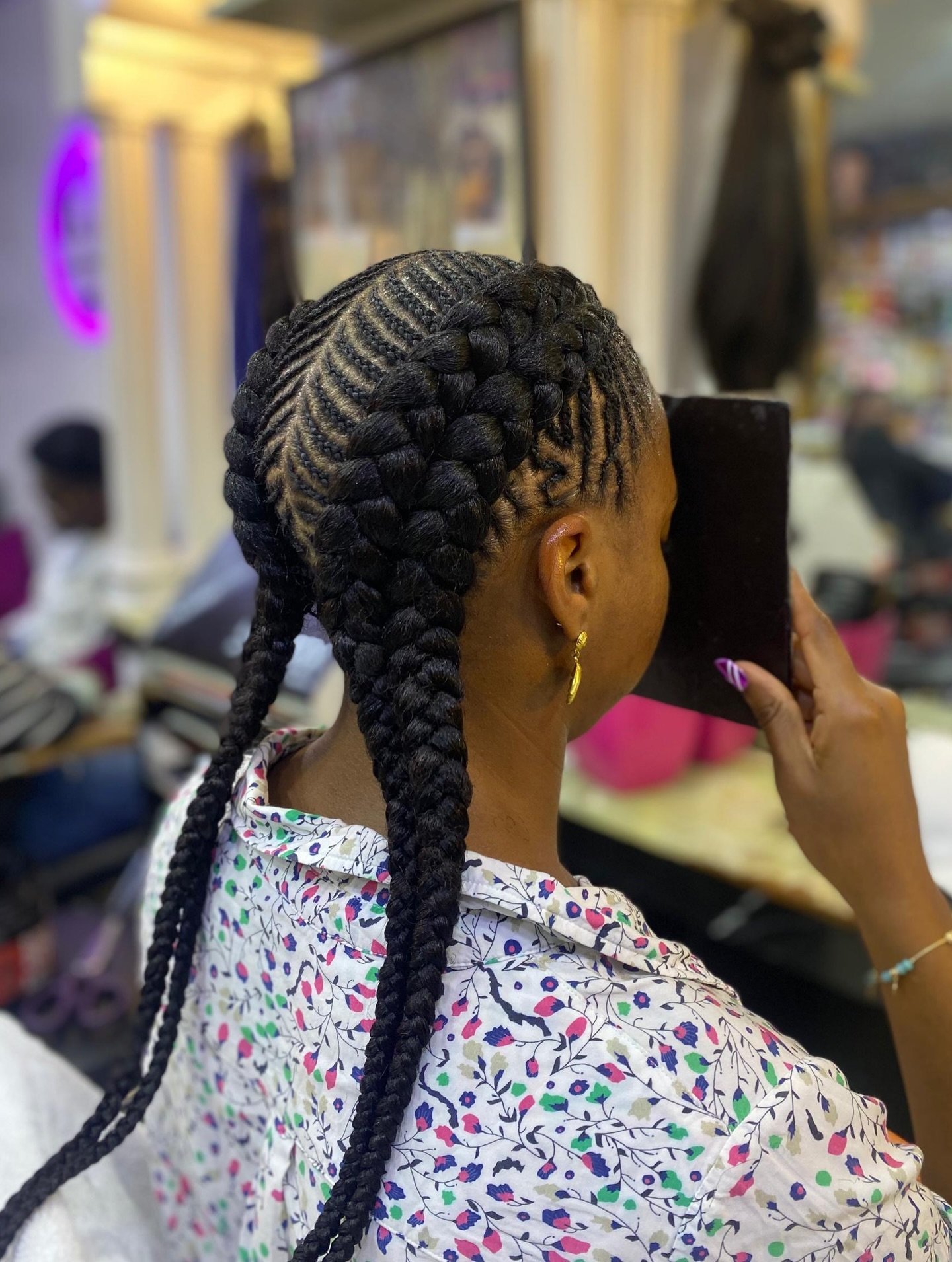 Coiffure afro — M.PAT