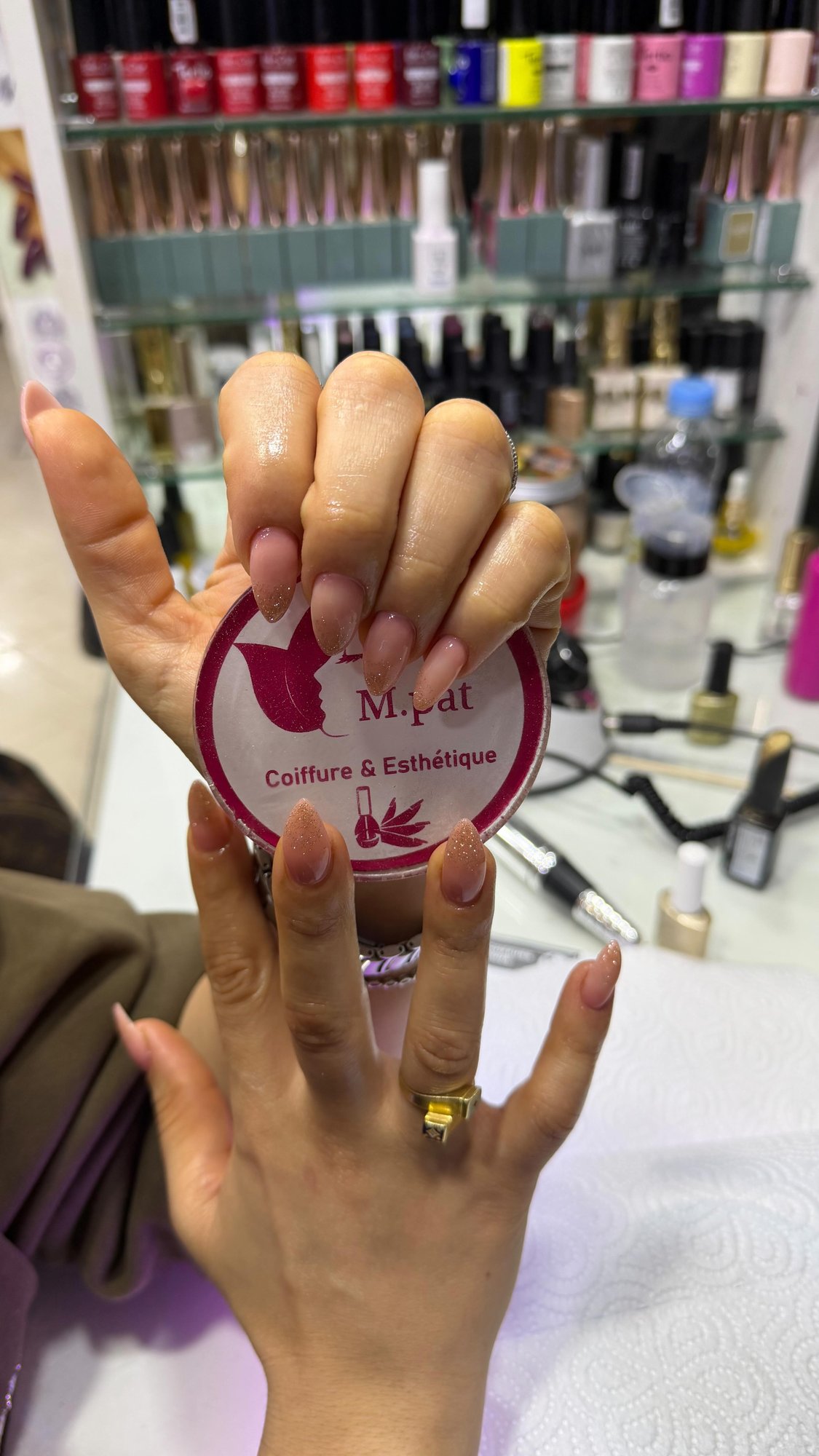 Nail Art premium — M.PAT Coiffure Marrakech